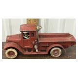 Cast iron dump truck