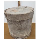 Wooden round banded box