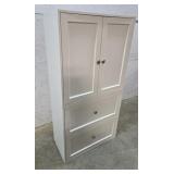 2 Door 2 Drawer Wardrobe 2pc 24"12"48"