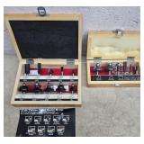 2 Craftsman router bit sets