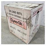 Kerosene heater new but dirty box
