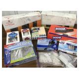 Tablecloth, picnic supplies