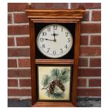 Pinecone Regulator Clock by Persis Clayton Weirs