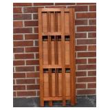 Nice 3-shelf Mission Style Collapsible Bookshelf