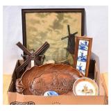 Lot of Vintage Delft & Holland Theme Items. Circa