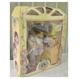 Cabbage patch kids doll - corn silk hairstyle -