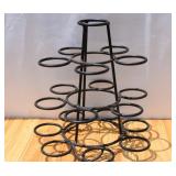 Vintage Wrought Iron Apple or Fruit Stand.