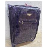 NEW - Kathy van deeland luggage purple