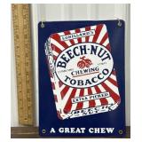 Porcelain Beach-Nut chewing tobacco sign - not