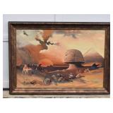 Anis Wazir (?) Native American large framed