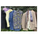 Lot of assorted clothes.  Womenï¿½s 4x & 5x.  Menï¿½s