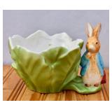 1998 Beatrix Potter Porcelain Bunny Planter