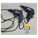 2 Ryobi drywall screw guns works