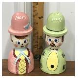 Adorable egg cup salt & pepper shakers