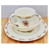 1936 Royal Doulton 3 pc Bunnykins Set. Plate,