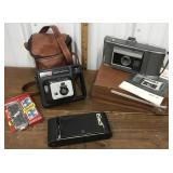 Cameras- - Polaroid, Kodak, Brownie