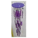Purple wind chimes