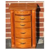 Large Jewelry Box-needs cleaning/some wear to