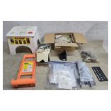 Stool, panel carrier, outlet seals, dowels