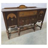 At Deco walnut server 60"21"38"