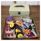 Lockbox and office supplies