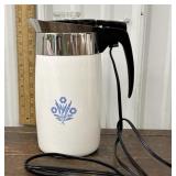 Corning Corningware percolator *$donated to the