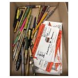 Vintage pens/pencils and North Syracuse ink
