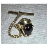 14k Gold Tie Tack - Signed On The Back Of The Pin