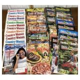 Lot of magazines.  Country Woman, Taste of Home,