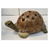 Vintage turtle flower frog