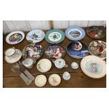 Christmas plates, Some Avon etc... 73