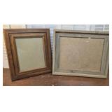 2 Nice Primitive Picture Frames