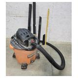Rigid shop vac works