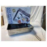 stainless deep lasagna pan (14 x 9 3/4 x 3 3/4)