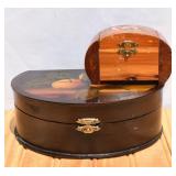 Vintage Painted Wooden Boxes