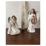 2 beautiful angels. Named and signed by artist.