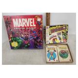 Marvel trivia game never opened and Marvel