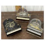 3 Piano Music Boxes