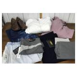 Womens pants, jackets, shoes, most size xl *some