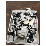 Miniature skunk figures