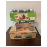 3 cases of pint jars (12 jars in each box). 2