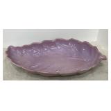 LARGE Frankoma Pottery - Lilac leaf platter