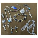 Bracelets, pendants key chain *some sterling