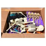 Small box of Halloween (new) Decor Items.