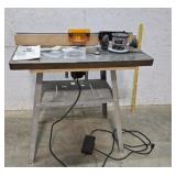 Porter Cable router with heavy top works