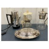 Cory glass vacuum coffee maker, electric coffee