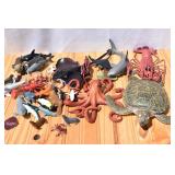 Large lot of Sea-Water Animals