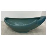 Frankoma Pottery -  Bowl vase blue