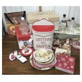 Christmas boxes, decor,