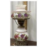 Hurricane Lamp - Hand Painted *may